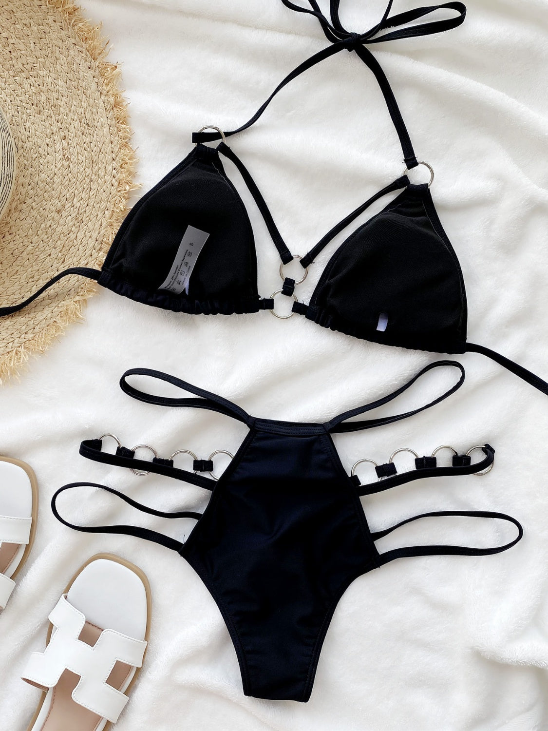 Moonlight Temptation Cutout Bikini Set