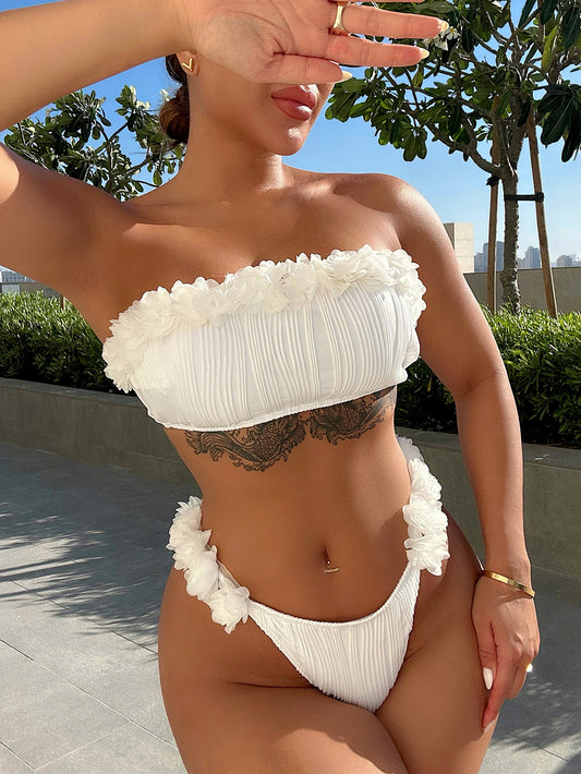 White Lotus Bliss Bikini Set